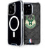 NBA Milwaukee Bucks Rusted Dark iPhone 15 Pro MagSafe Case