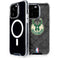 NBA Milwaukee Bucks Rusted Dark iPhone 14 Pro MagSafe Case