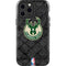 NBA Milwaukee Bucks Rusted Dark iPhone 14 Pro Max Impact Case
