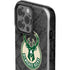 NBA Milwaukee Bucks Rusted Dark iPhone 15 Pro Max Impact Case