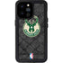 NBA Milwaukee Bucks Rusted Dark iPhone 14 Pro Max Waterproof Case