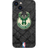 NBA Milwaukee Bucks Rusted Dark iPhone 14 Skin