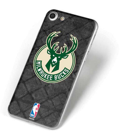 NBA Milwaukee Bucks Rusted Dark iPhone 8 Skin