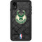 NBA Milwaukee Bucks Rusted Dark iPhone XR Waterproof Case