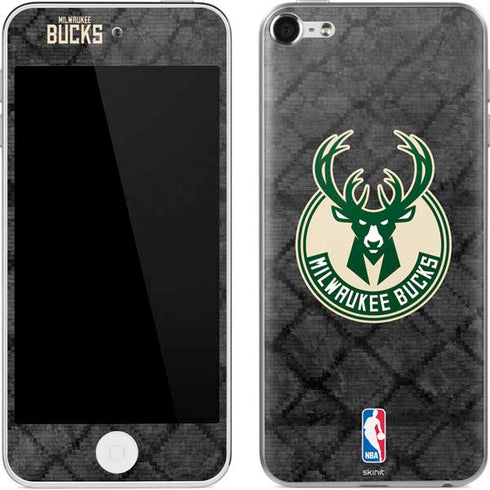 NBA Milwaukee Bucks Rusted Dark Apple iPod Skin