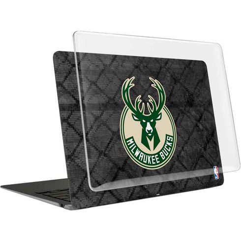 NBA Milwaukee Bucks Rusted Dark MacBook Air 13in (2020) Case plus Skin