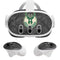 NBA Milwaukee Bucks Rusted Dark Meta Quest 3 Skin