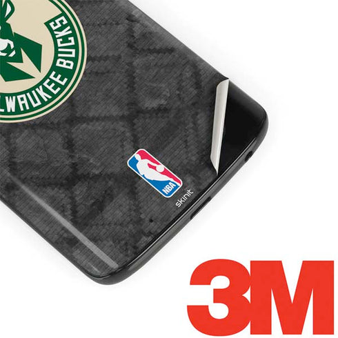 NBA Milwaukee Bucks Rusted Dark Moto G6 Skin