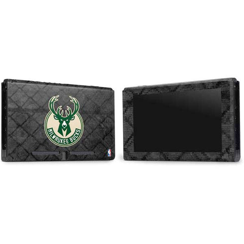 NBA Milwaukee Bucks Rusted Dark Nintendo Switch Bundle Skin