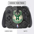 NBA Milwaukee Bucks Rusted Dark Nintendo Switch Bundle Skin