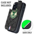 NBA Milwaukee Bucks Rusted Dark Otterbox Defender iPhone Skin