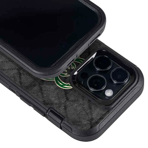 NBA Milwaukee Bucks Rusted Dark Otterbox Defender iPhone Skin