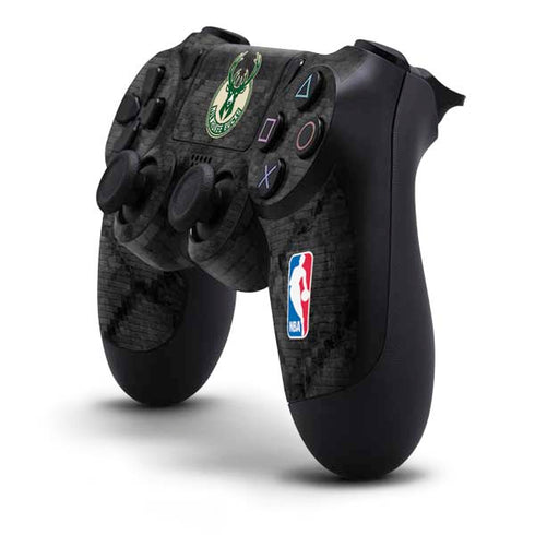 NBA Milwaukee Bucks Rusted Dark PS4 Controller Skin