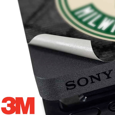 NBA Milwaukee Bucks Rusted Dark PS4 Slim Bundle Skin