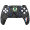 NBA Milwaukee Bucks Rusted Dark PS5 Controller Skin