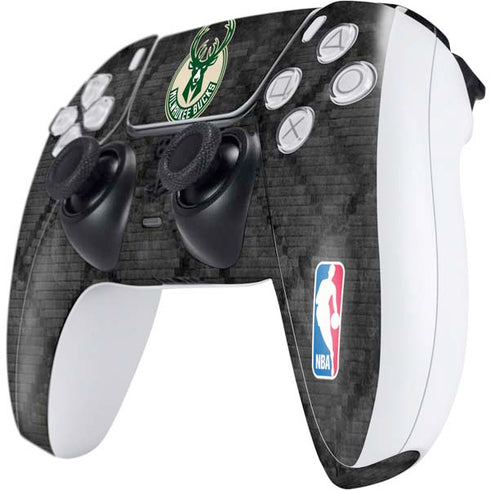 NBA Milwaukee Bucks Rusted Dark PS5 Controller Skin