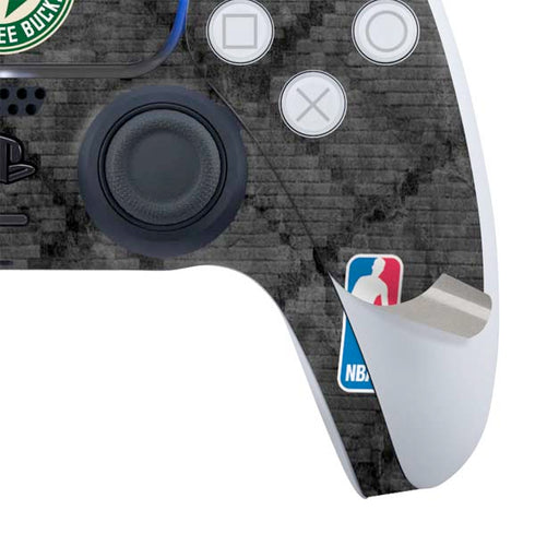 NBA Milwaukee Bucks Rusted Dark PS5 Slim Digital Edition Bundle Skin