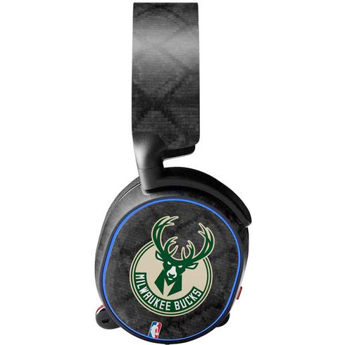 NBA Milwaukee Bucks Rusted Dark SteelSeries Arctis 3 Skin