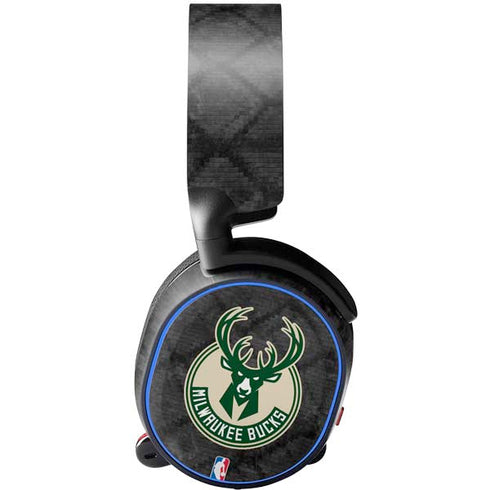 NBA Milwaukee Bucks Rusted Dark SteelSeries Arctis 5 Skin
