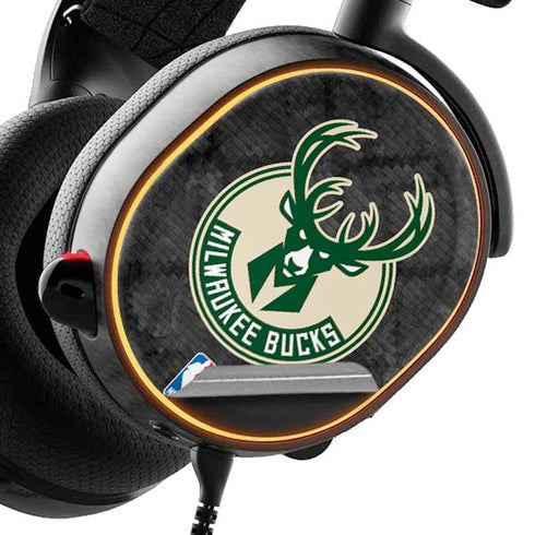 NBA Milwaukee Bucks Rusted Dark SteelSeries Arctis 5 Skin