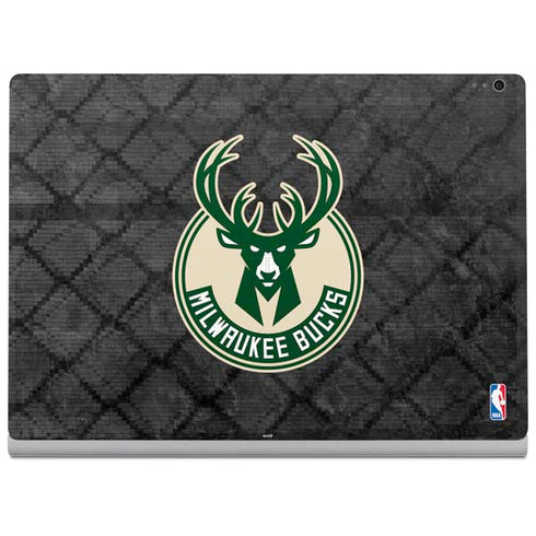 NBA Milwaukee Bucks Rusted Dark Surface Book 2 15in Skin