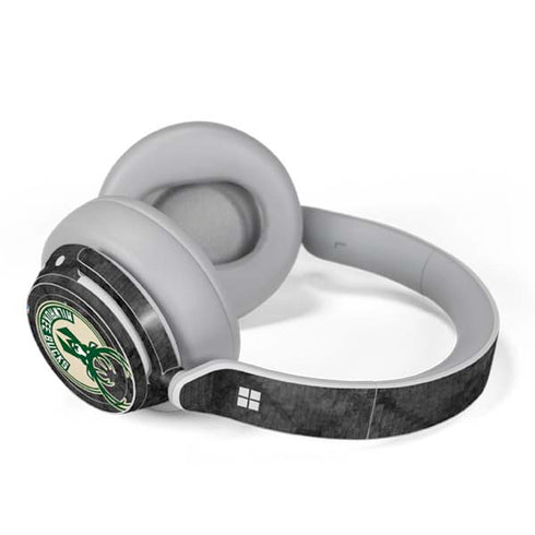 NBA Milwaukee Bucks Rusted Dark Surface Headphones Skin