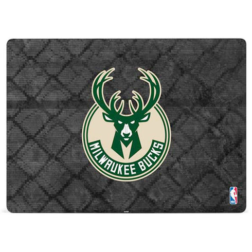 NBA Milwaukee Bucks Rusted Dark Surface Laptop 2 Skin