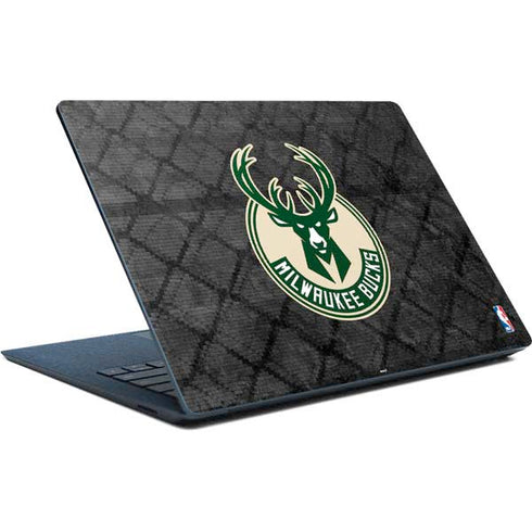 NBA Milwaukee Bucks Rusted Dark Surface Laptop Skin