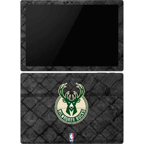 NBA Milwaukee Bucks Rusted Dark Surface Pro 6 Skin