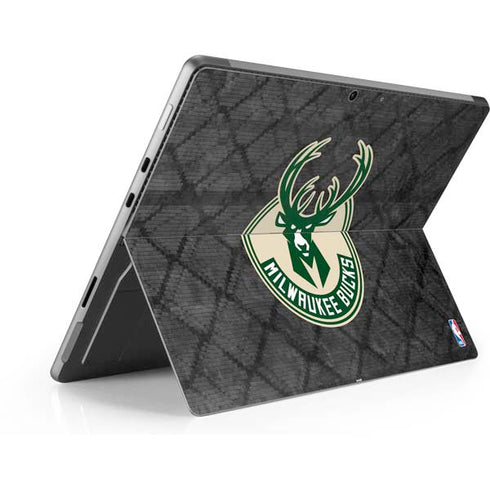 NBA Milwaukee Bucks Rusted Dark Surface Pro 8 Skin