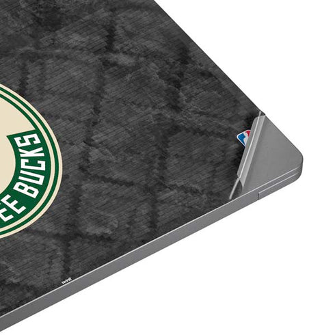 NBA Milwaukee Bucks Rusted Dark Universal Laptop 12in (9.8 x 6.8in) Skin