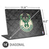 NBA Milwaukee Bucks Rusted Dark Universal Laptop 14in (11.4 x 8.2in) Skin