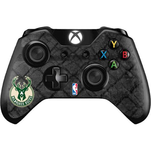 NBA Milwaukee Bucks Rusted Dark Xbox One Controller Skin
