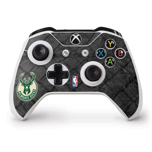 NBA Milwaukee Bucks Rusted Dark Xbox One S Controller Skin