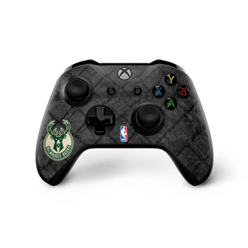 NBA Milwaukee Bucks Rusted Dark Xbox One X Bundle Skin