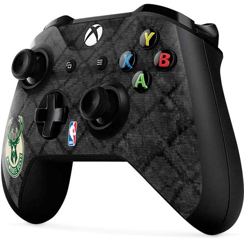 NBA Milwaukee Bucks Rusted Dark Xbox One X Controller Skin