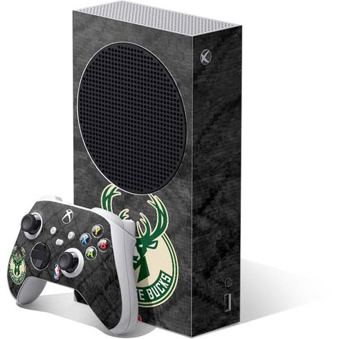 NBA Milwaukee Bucks Rusted Dark Xbox Series S Skins