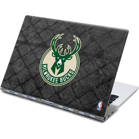 NBA Milwaukee Bucks Rusted Dark Yoga 910 2-in-1 14in Touch-Screen Skin