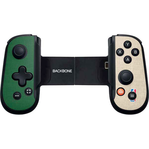 NBA Milwaukee Bucks Split Canvas Backbone One for iPhone Game Controller Skin