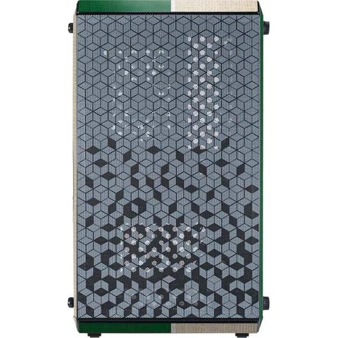 NBA Milwaukee Bucks Split Canvas Cooler Master MasterBox Q300L Mini Tower Skin