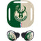 NBA Milwaukee Bucks Split Canvas Galaxy Buds Pro Skin