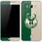 NBA Milwaukee Bucks Split Canvas Galaxy J7 Skin