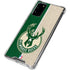 NBA Milwaukee Bucks Split Canvas Galaxy Note20 5G Clear Case