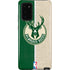 NBA Milwaukee Bucks Split Canvas Galaxy Note20 5G Pro Case