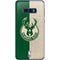 NBA Milwaukee Bucks Split Canvas Galaxy S10e Skin