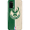 NBA Milwaukee Bucks Split Canvas Galaxy S20 Lite Case