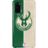 NBA Milwaukee Bucks Split Canvas Galaxy S20 Lite Case