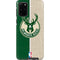 NBA Milwaukee Bucks Split Canvas Galaxy S20 Plus Pro Case