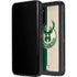 NBA Milwaukee Bucks Split Canvas Galaxy S20 Plus Waterproof Case