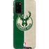 NBA Milwaukee Bucks Split Canvas Galaxy S20 Pro Case